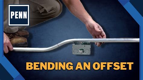 how to bend conduit offset